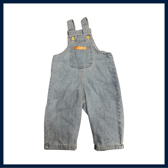 Alexander Wang Denim Overalls, Size 80 (12 months) - Picture 1 of 5